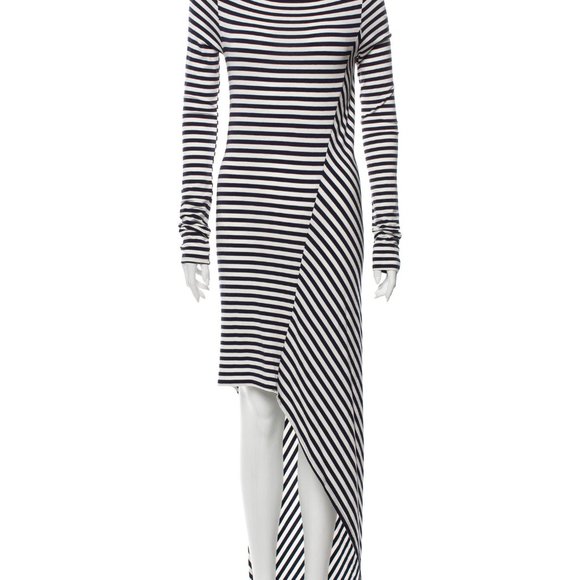 ELIZABETH AND JAMES Striped Long Dress Size: M - Picture 1 of 3